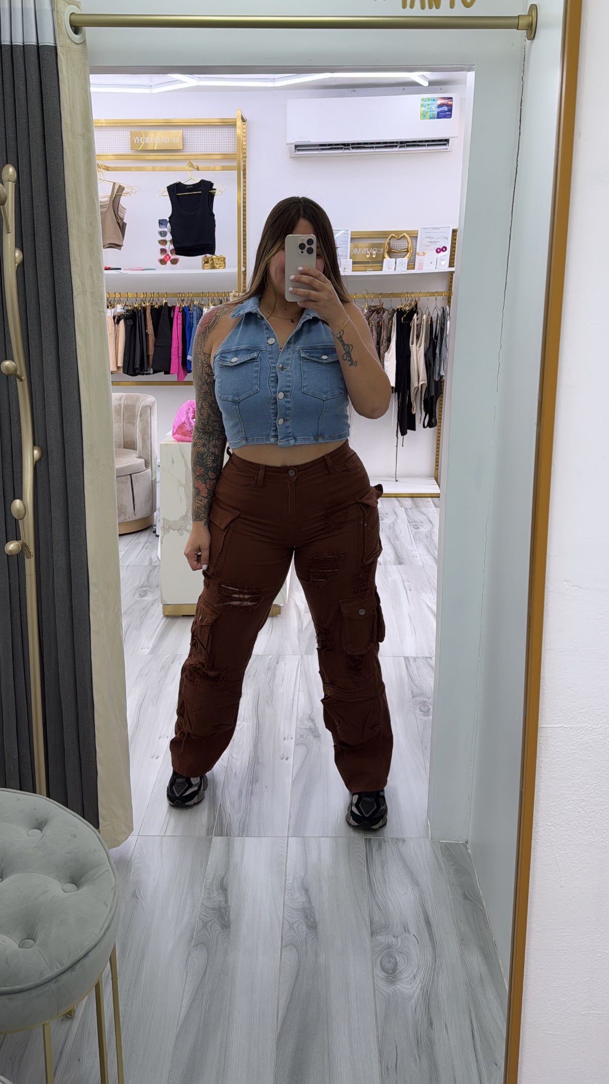 Chocolate Cargo Jeans