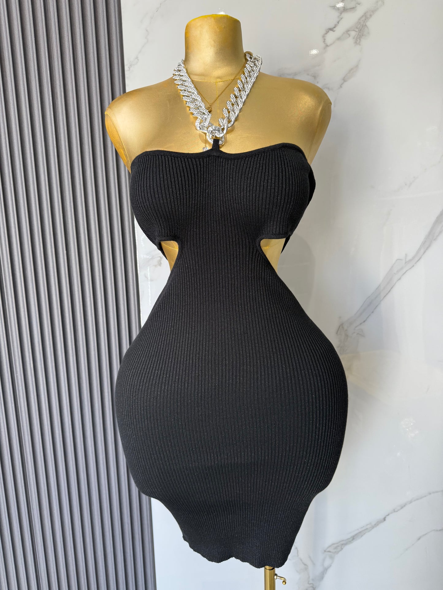 Chain Bodycon Dress