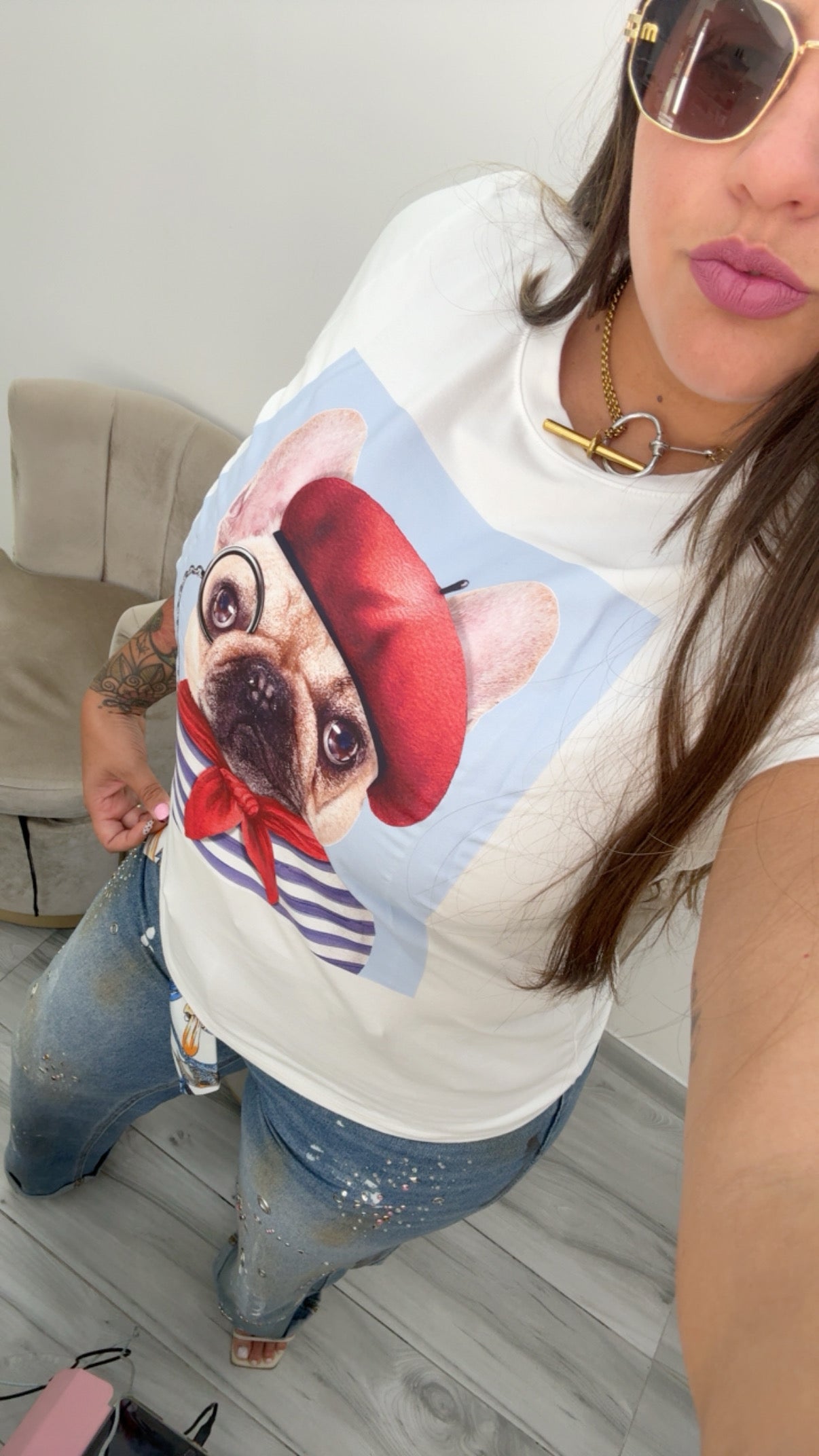 Frenchie Chic Tee