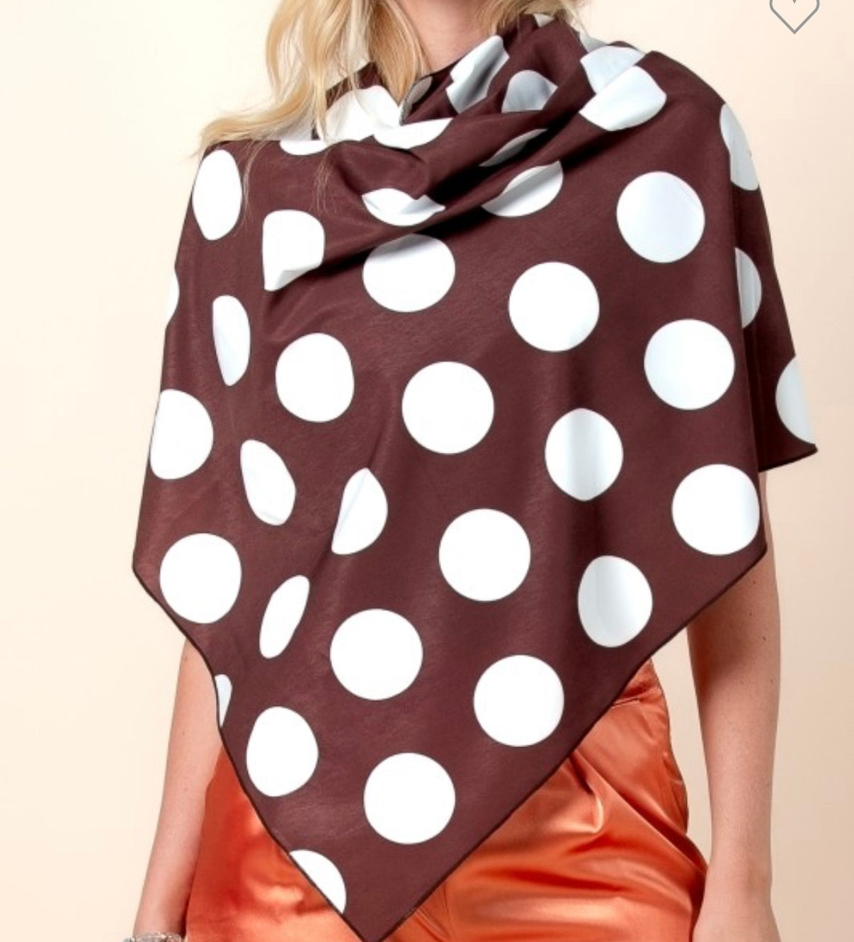 Print Long Square Scarf