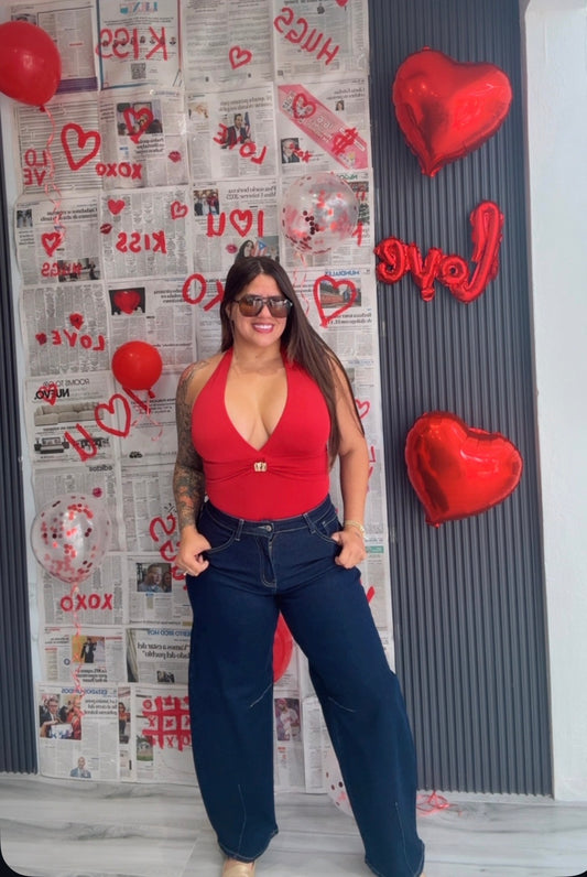 Denim Barrel Jeans