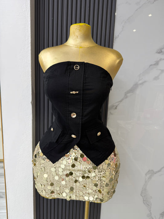 Sequin Skirt