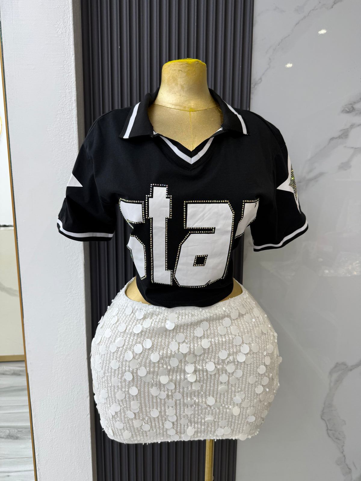 Sequin Skirt
