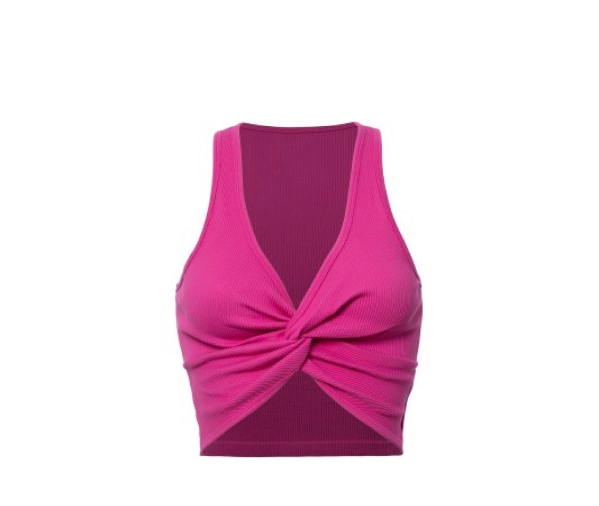 TWISTED FRONT CROP TANK