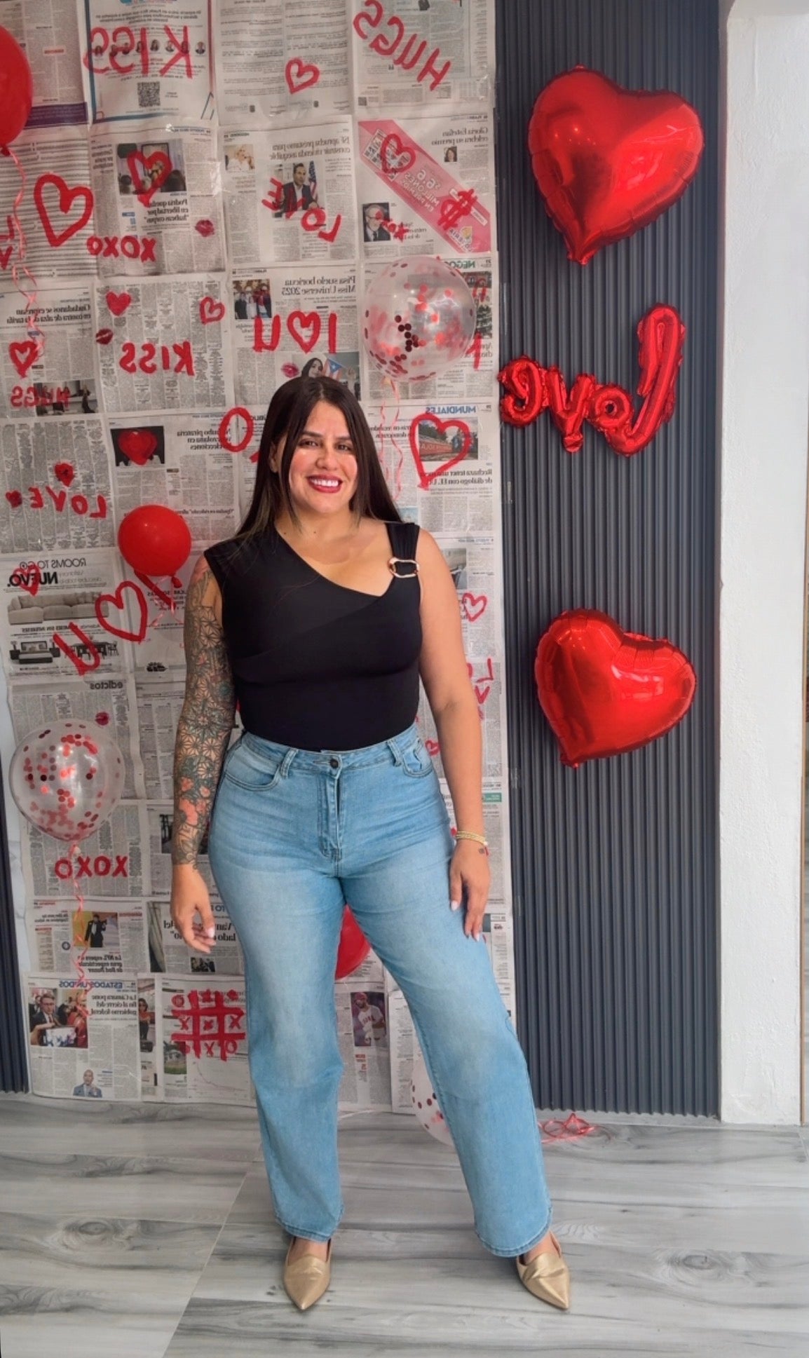 Jean Wide Leg Light Wash