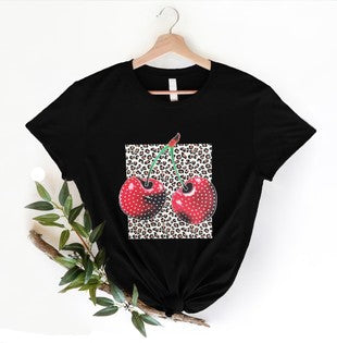 T-Shirt Cherry Print