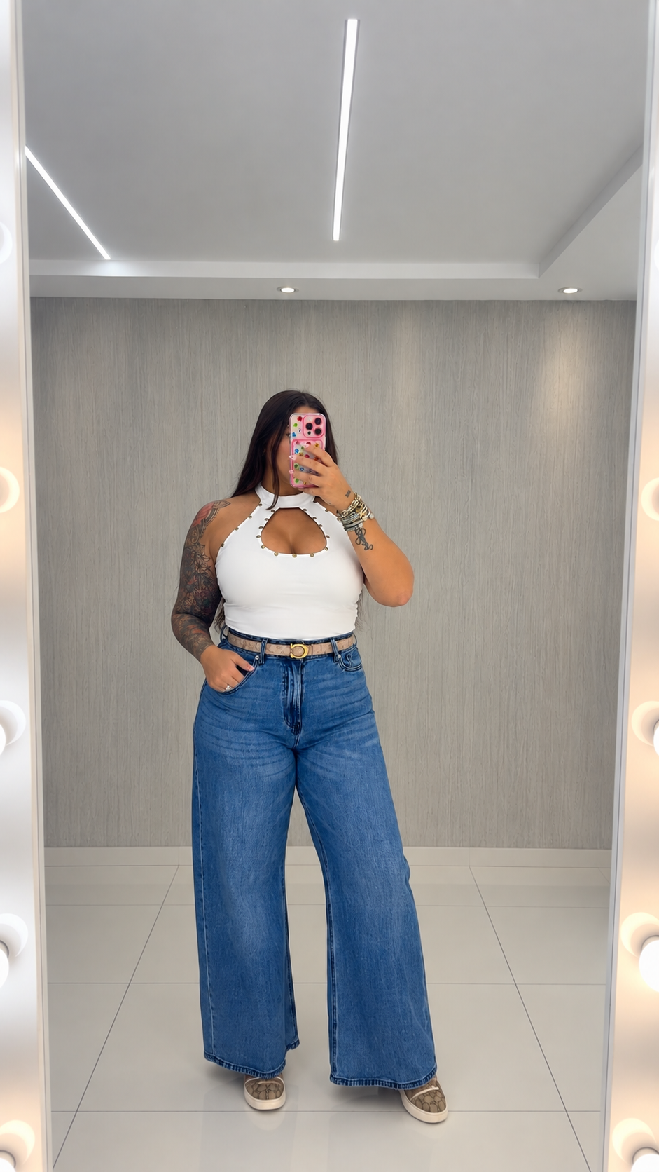 Cut Out Halter Top