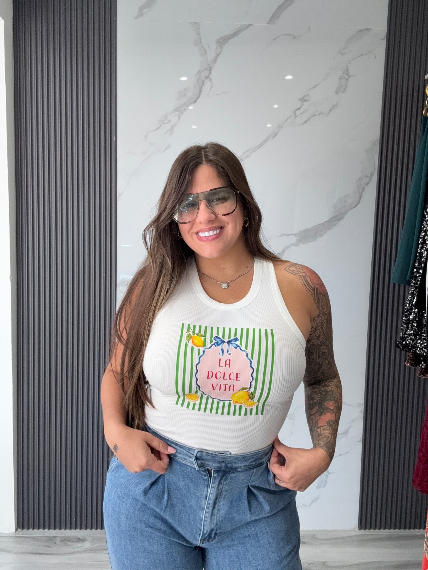 La Dolce Vita Rib Tank