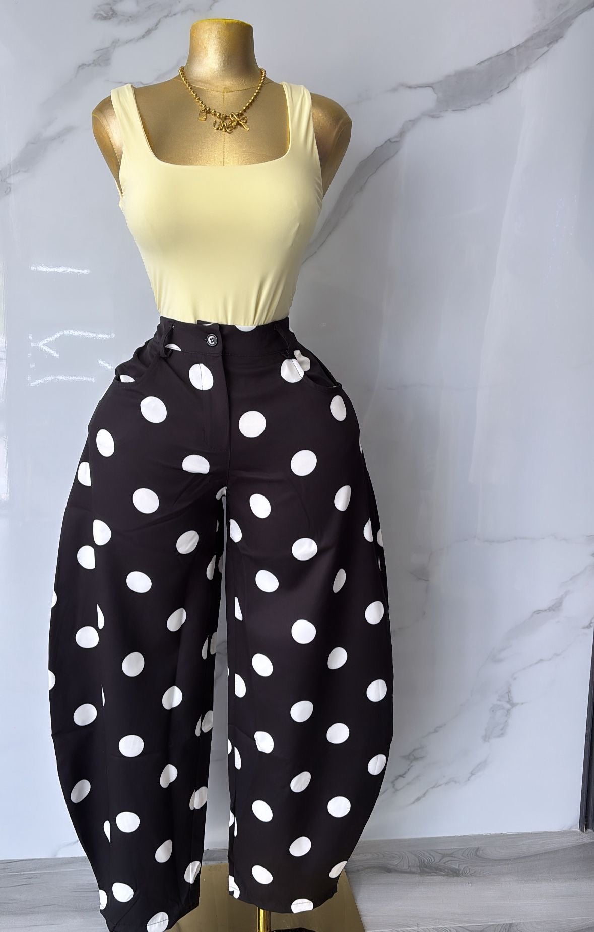 Pantalón Balloon Polka Dot