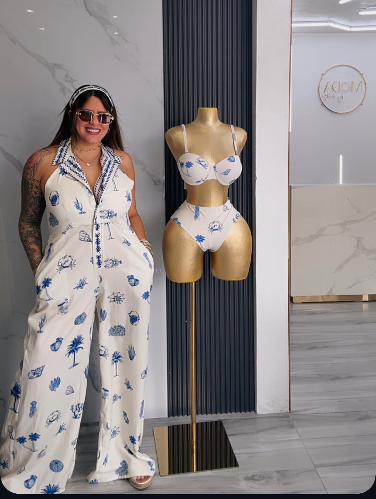 Santorini Luxe Full Look Set 💙✨