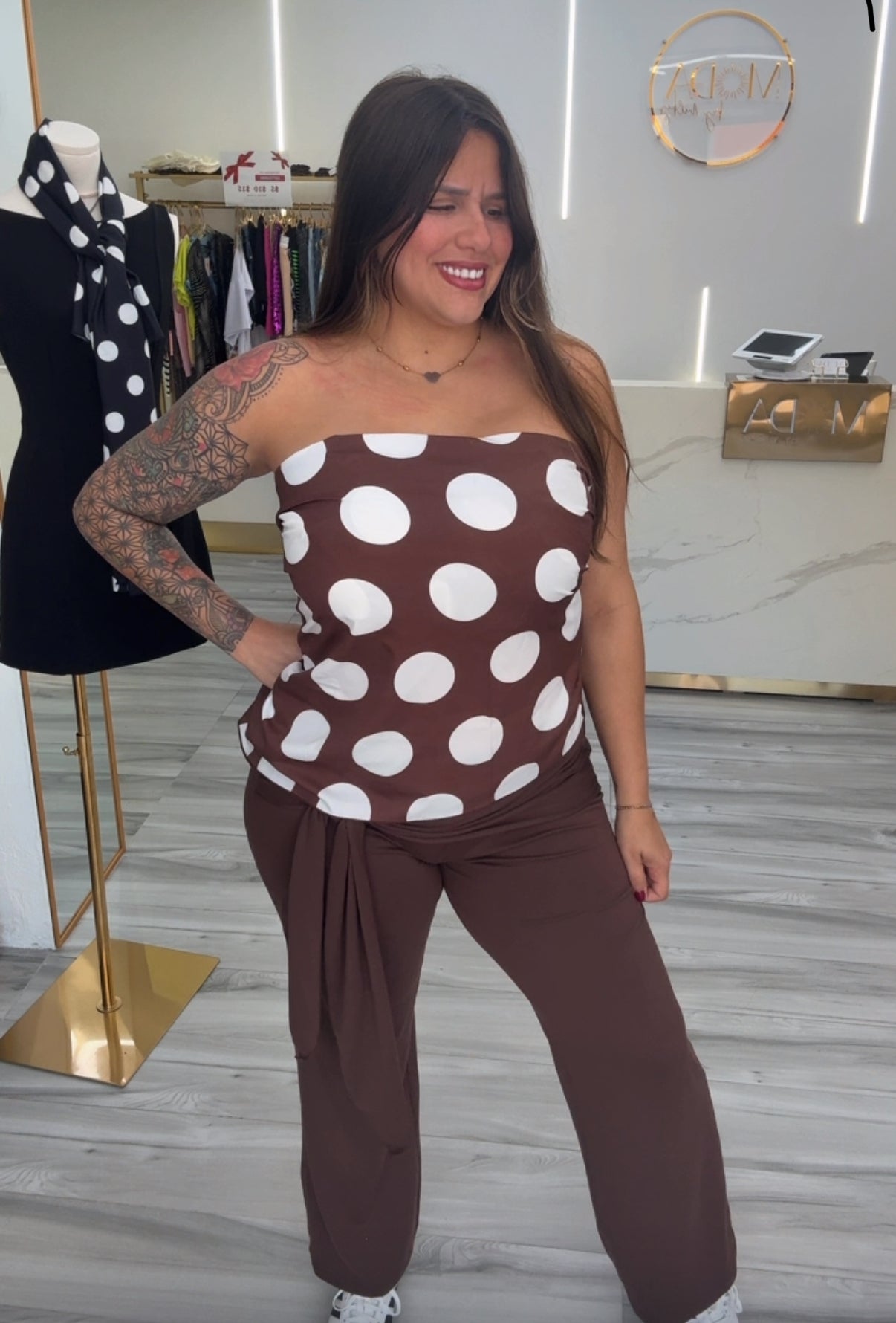 Print Long Square Scarf