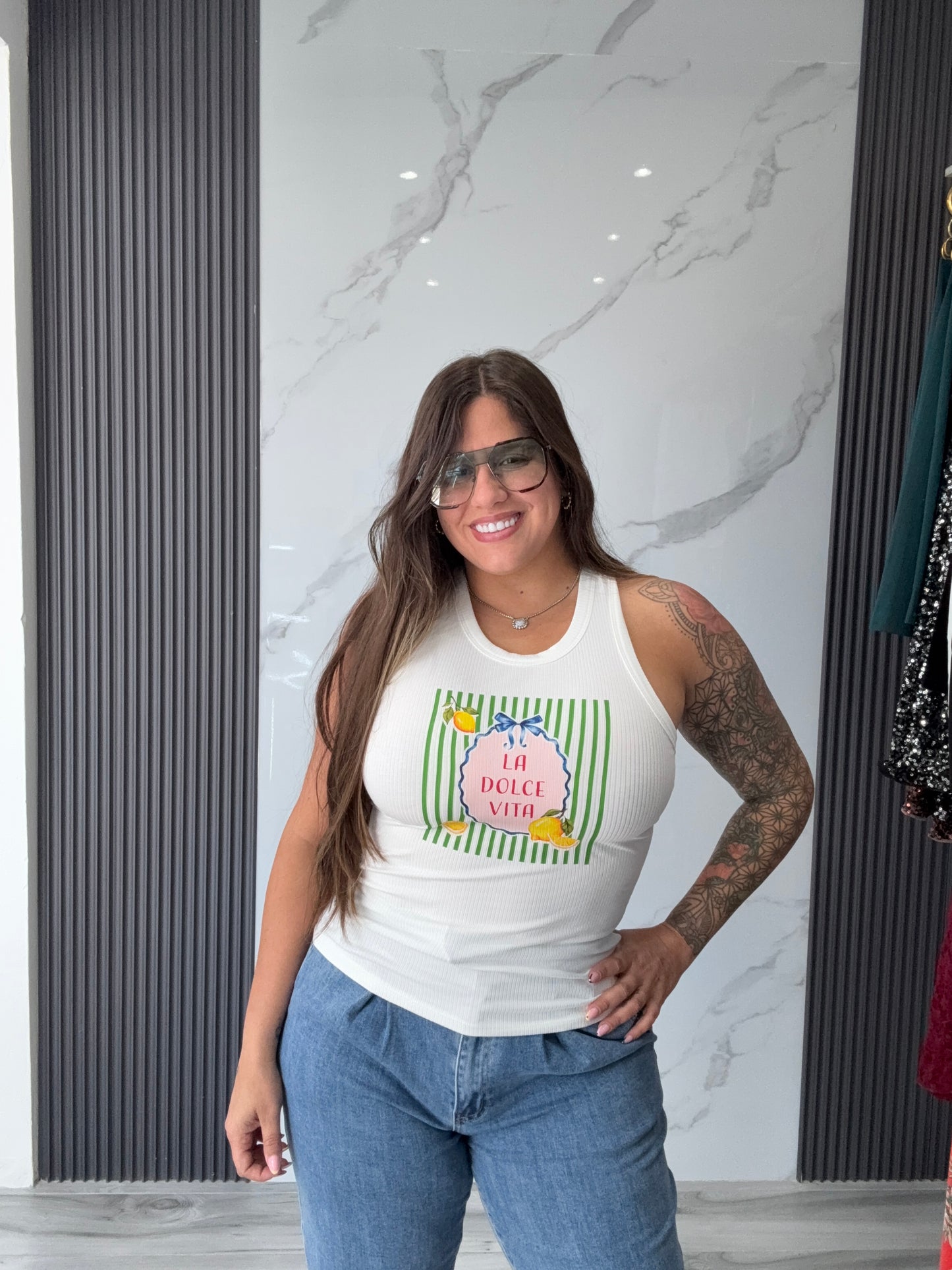 La Dolce Vita Rib Tank
