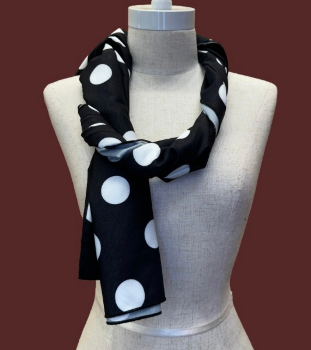 Print Long Square Scarf