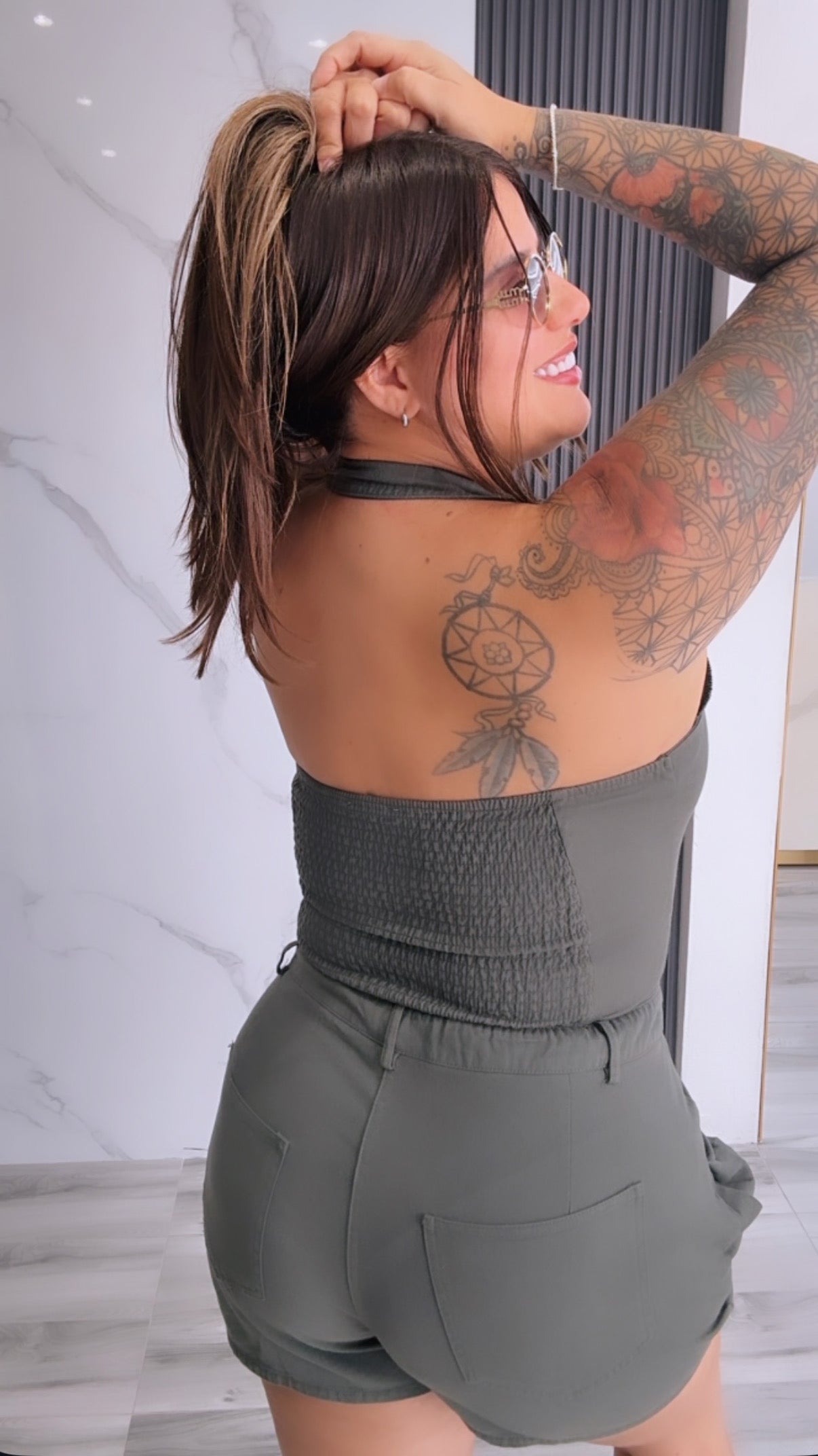 Romper Halter Chic
