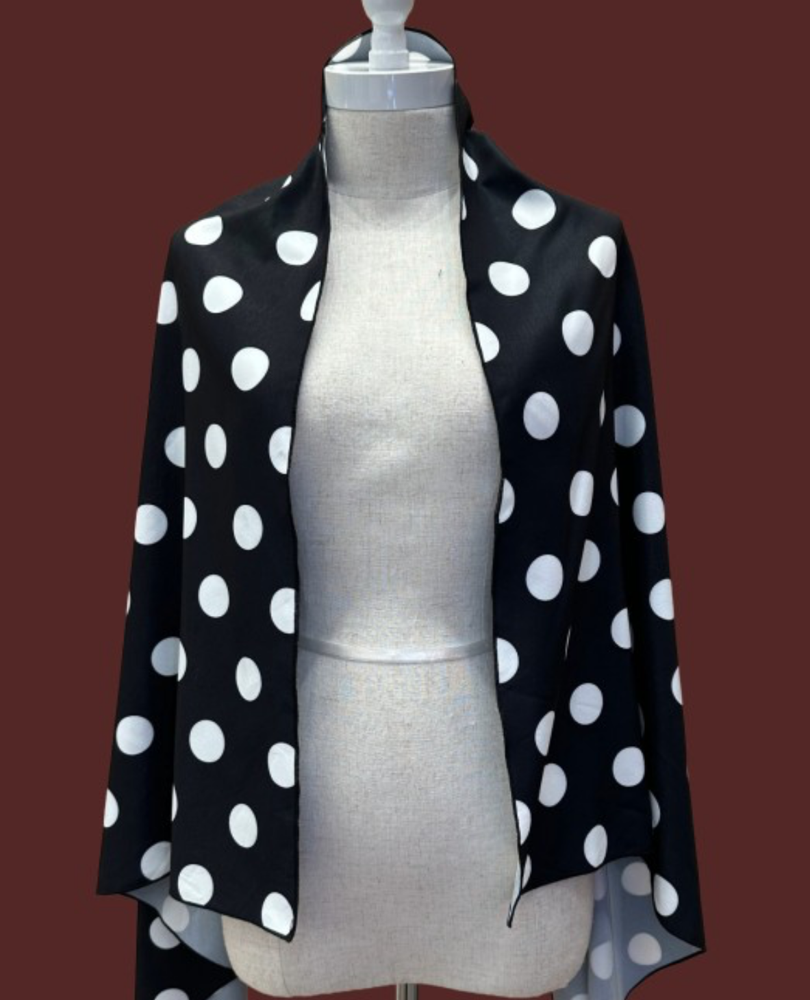 Print Long Square Scarf