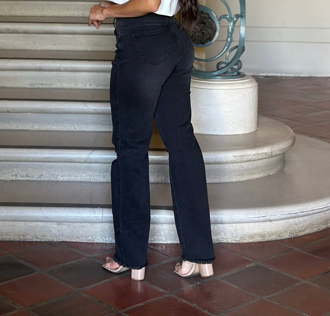 Black Denim Jeans