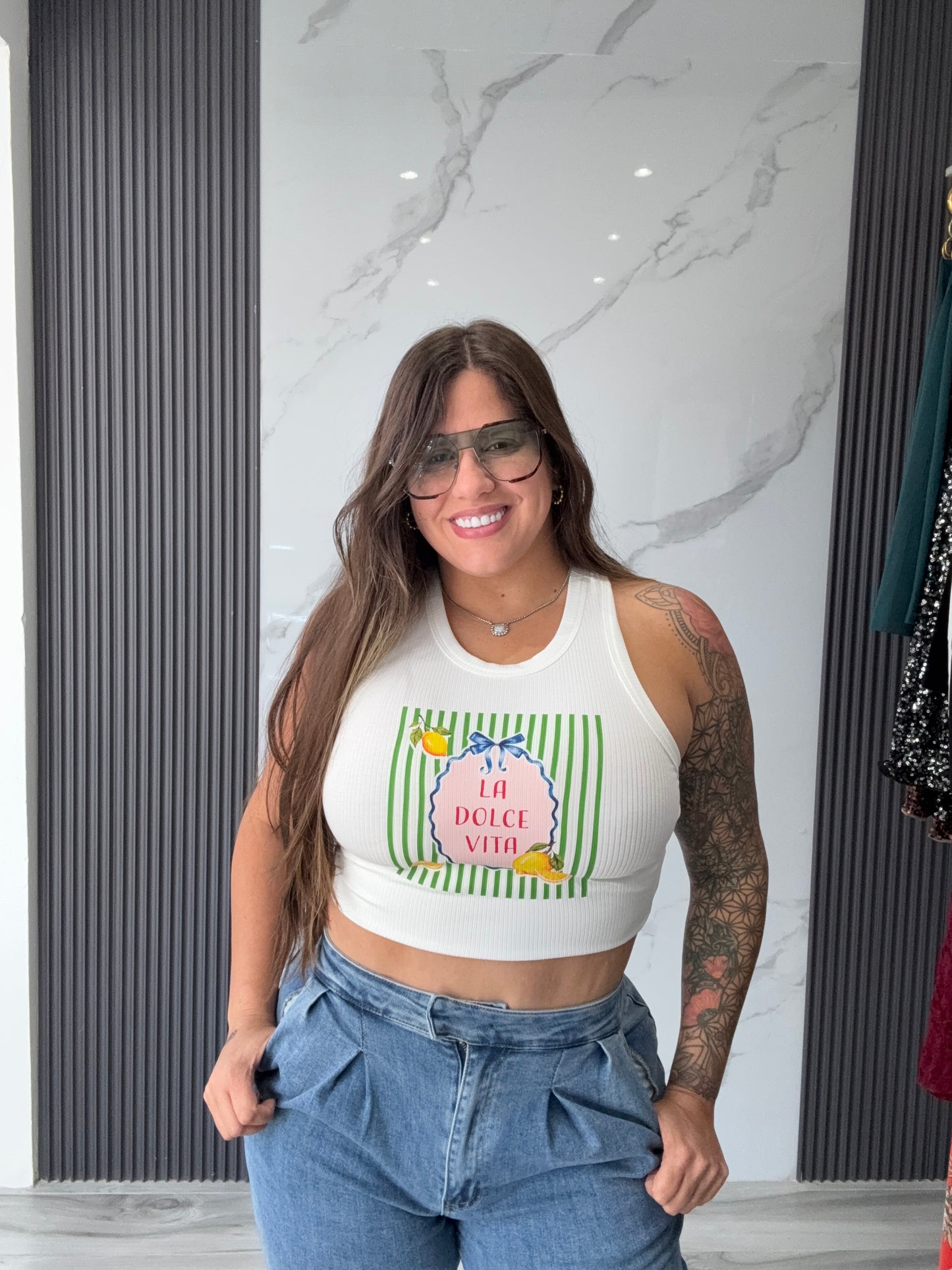 La Dolce Vita Rib Tank