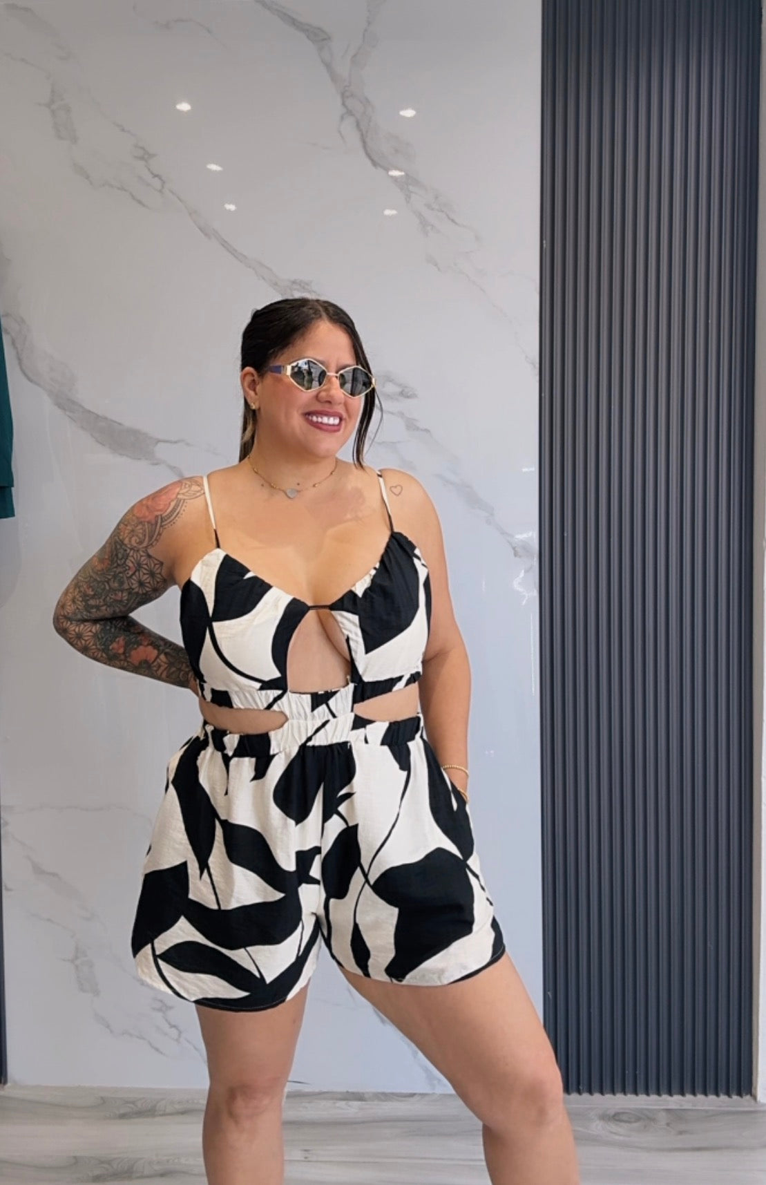 Monaco Cutout Romper